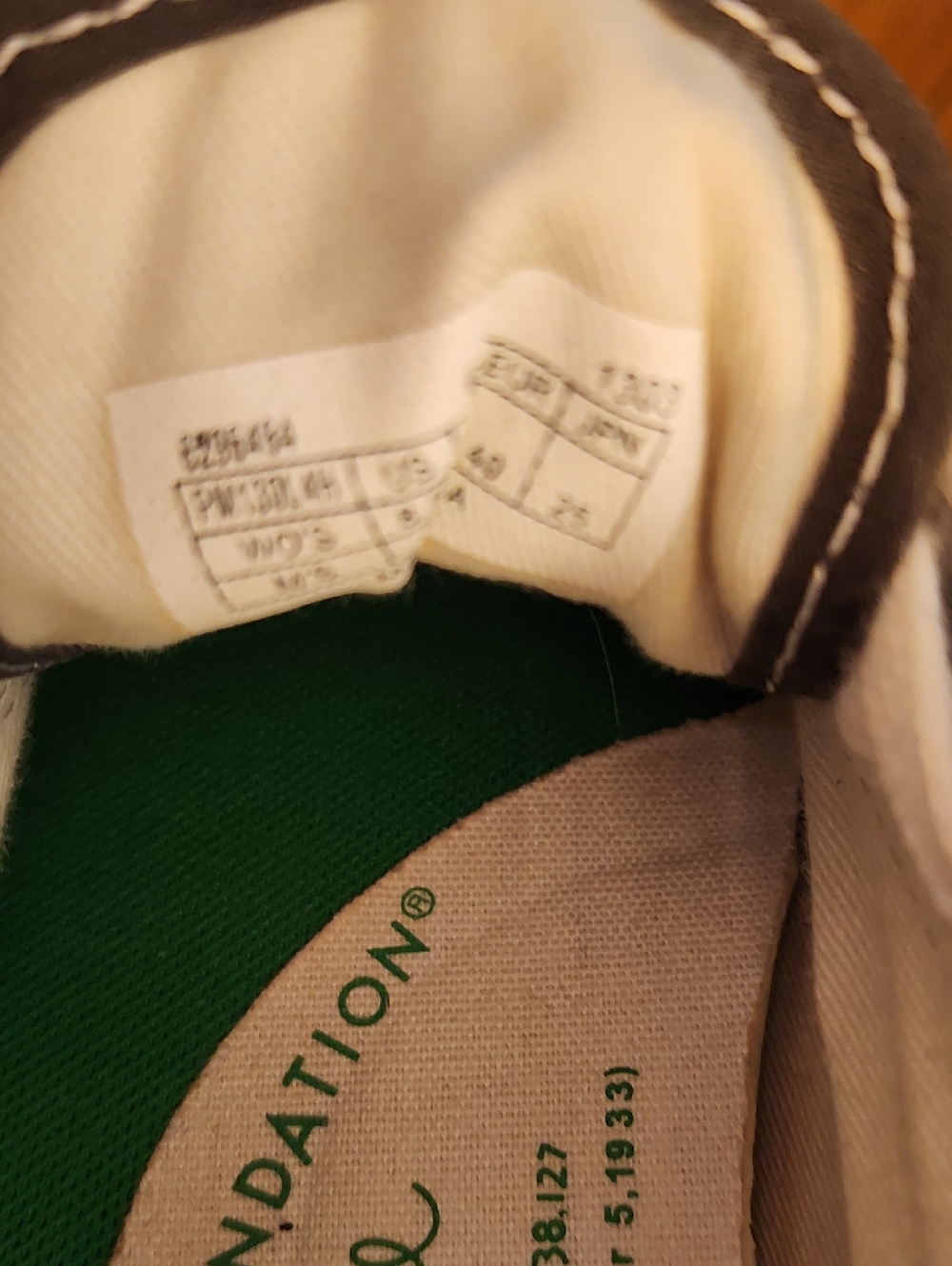 PF Flyers , Women’s Green, TriCanvas Low-Top Sneakers with White Laces - Picture 3 of 6